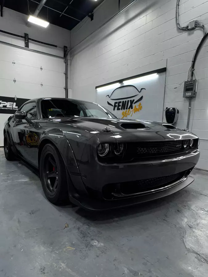 Close-up detail of FENIX 360 PPF craftsmanship