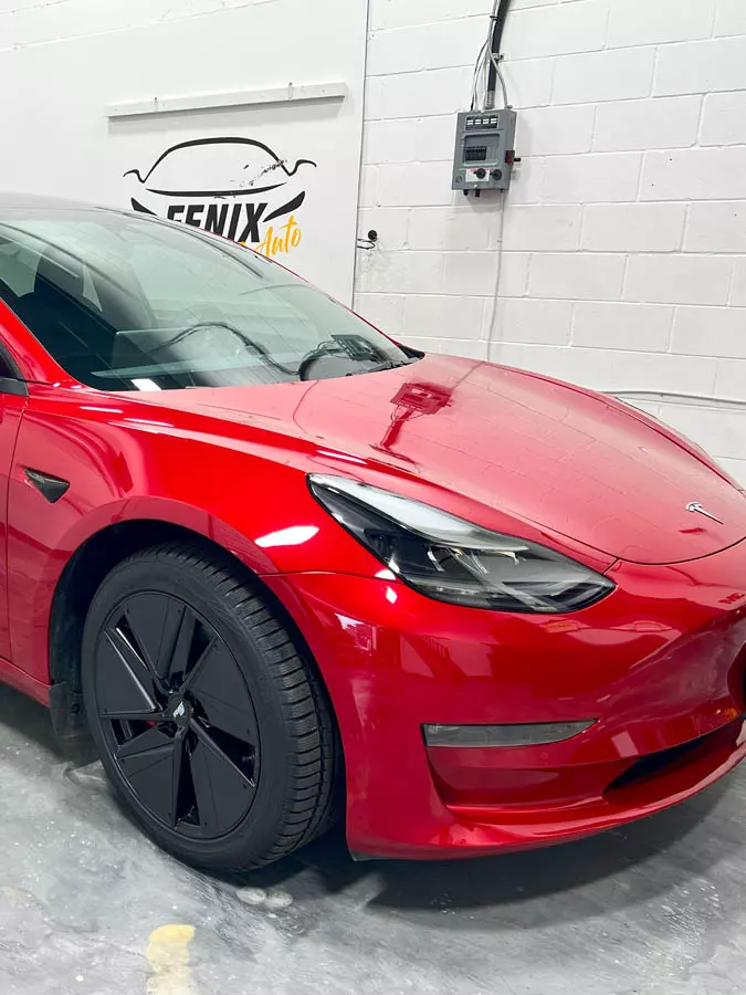 Glossy PPF finish on premium Hamilton vehicle