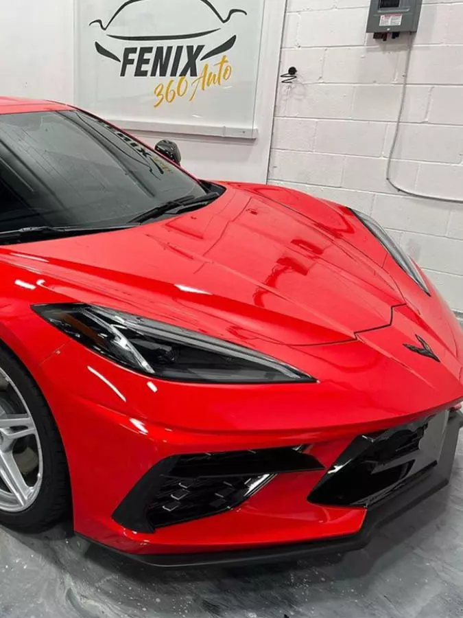 Completed full-front PPF package by FENIX 360